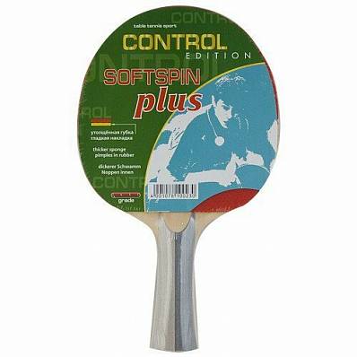 ракетка н/теннис butterfly softspin plus для настольного тенниса