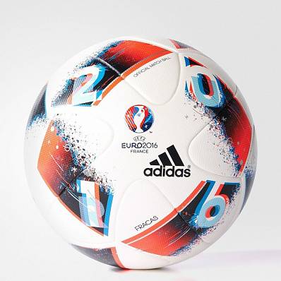 мяч футбольный adidas euro 2016 glider для футбола товары