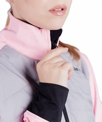 куртка nordski hybrid pro candy pink/grey ж. NORDSKI