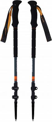 палки viking kangri grey/orange 65-135 см.