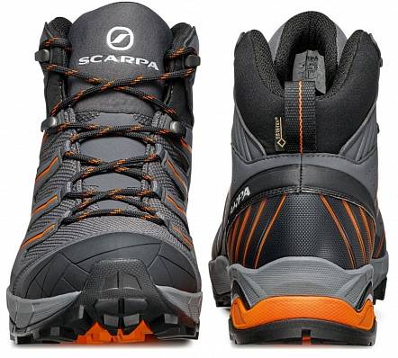 ботинки scarpa maverick mid gtx iron-gr-orange м. Scarpa