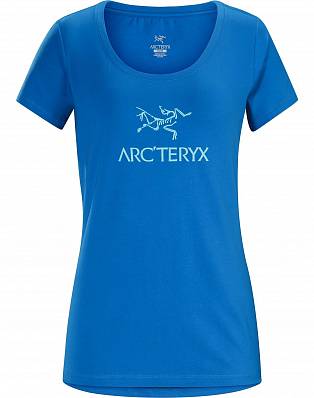 футболка arcteryx ss arc'word macaw ж. Arcteryx