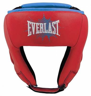 шлем боксерский everlast prospect детский красный