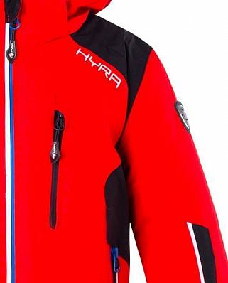 куртка г/л hyra maroon peak heat red/black д. HYRA