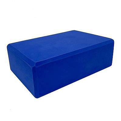  блок для йоги be100-4 22.3x15.0x7.6 голубой