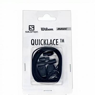 набор шнурков salomon ss quicklace kit black Salomon