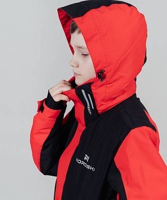 куртка г/л nordski extreme black/red д. NORDSKI