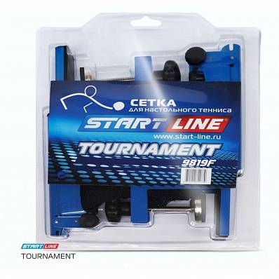сетка теннисная start line tournament 9819f для настольного тенниса