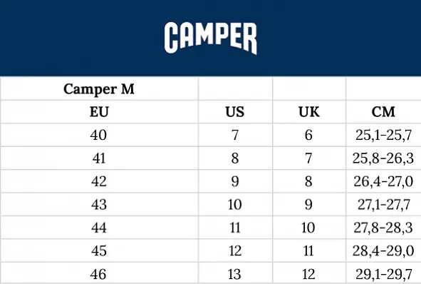 кеды camper peu touring sella hypnos/black м. CAMPER