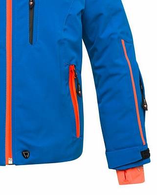 куртка г/л hyra maroon peak blue/shock orange д. HYRA